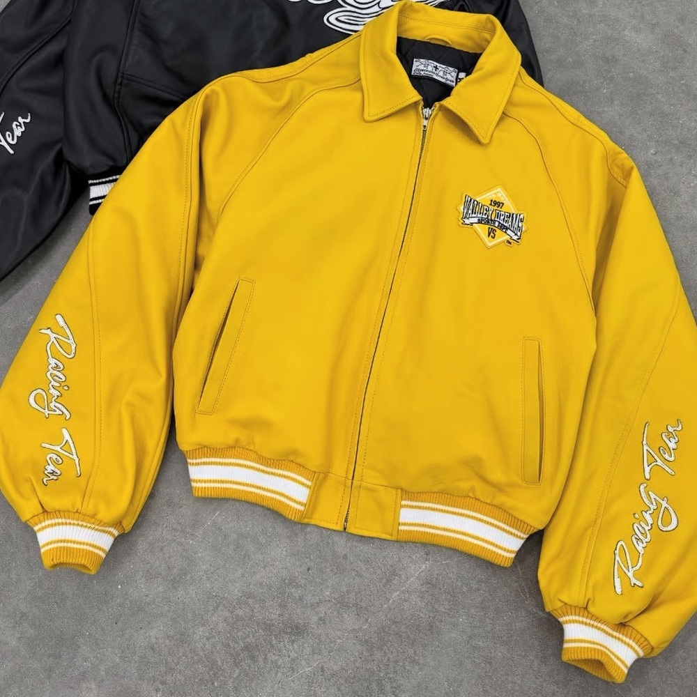 Valelives Yellow Coach Jacket